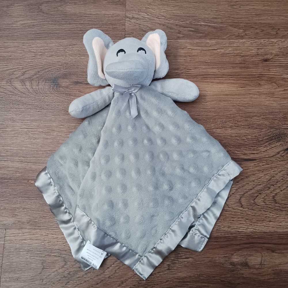 Pro Goleem Elephant Security Blanket Soft Lovey Unisex‎ Baby 16" x 16"